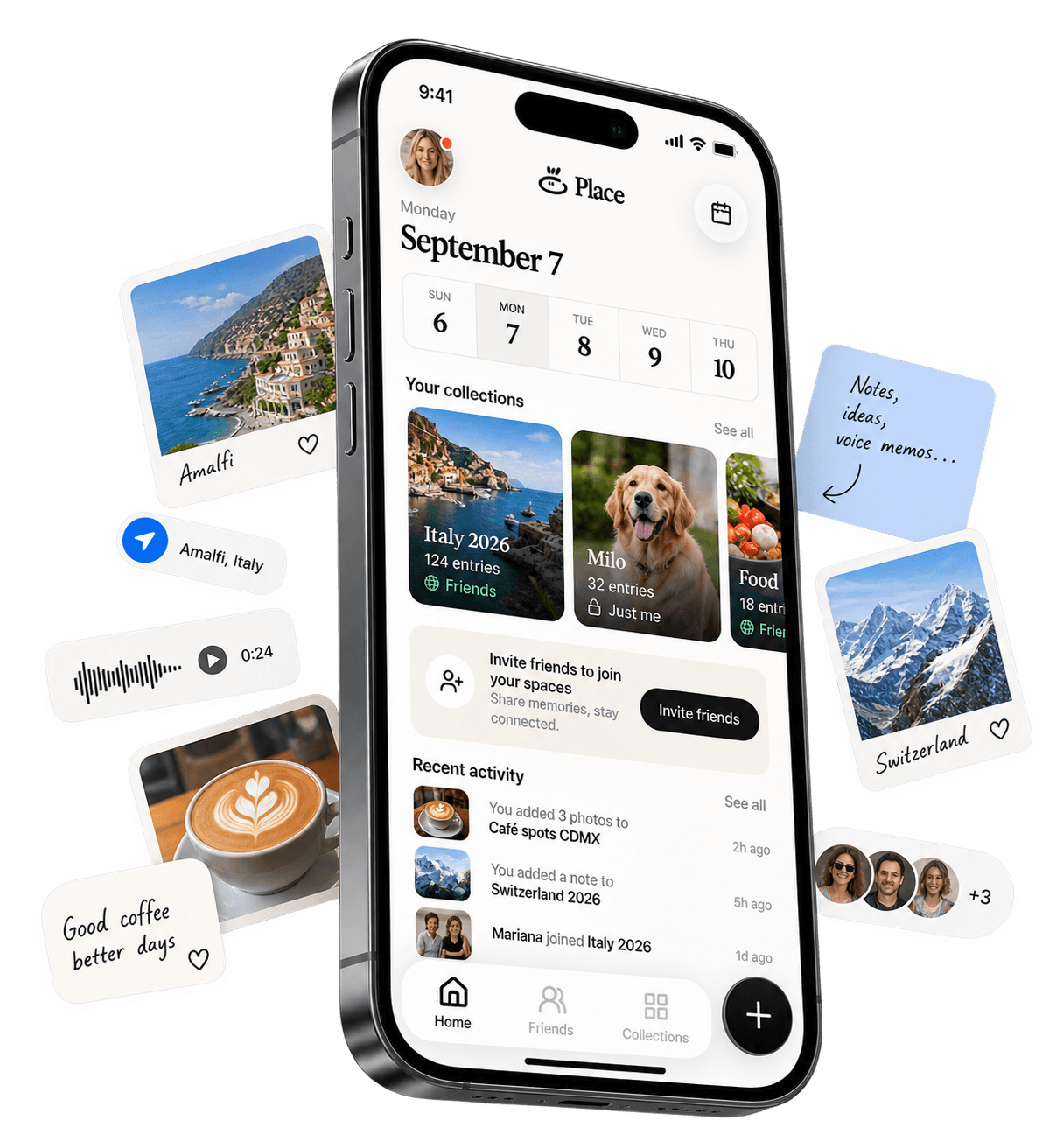 Place app preview